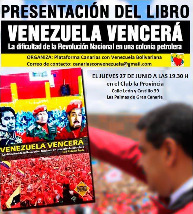 presentación del libro venezuela vencerá en el club de prena