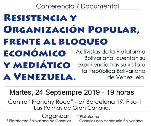 conferencia documental venezuela