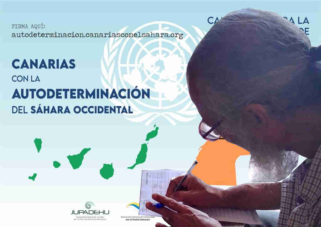 Canarias con la Autodeterminación del Sáhara Occidental