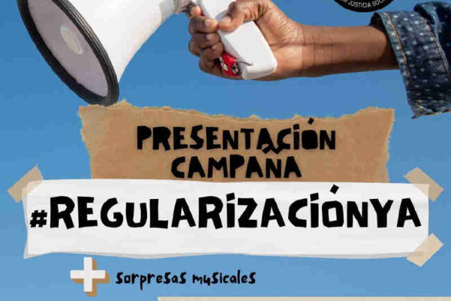 Presentación de la campaña #RegularizacionYa