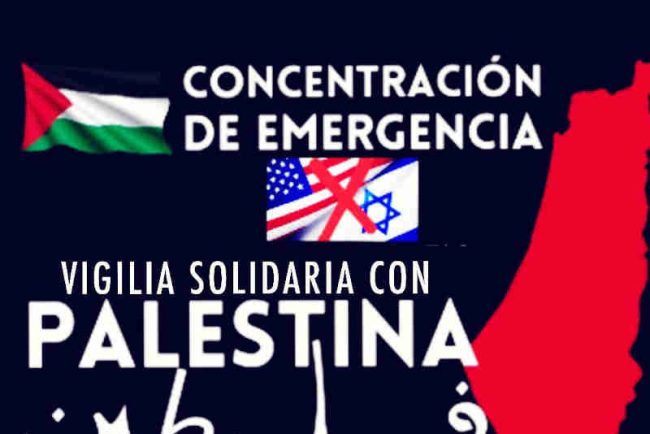 Vigilia Solidaria Por Palestina