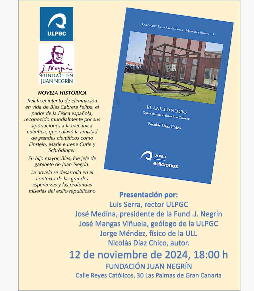 Presentación del Libro "El Anillo Negro"