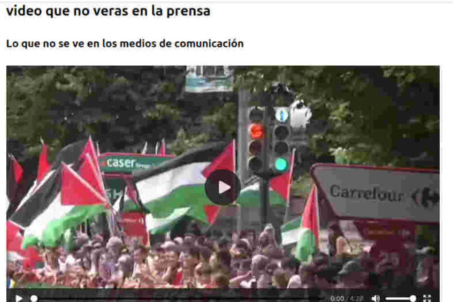 video que no veras en la prensa