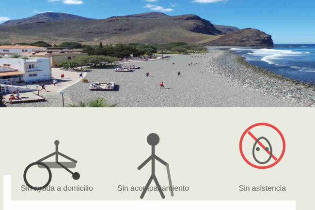 Sin servicios a la dependencia en La Aldea